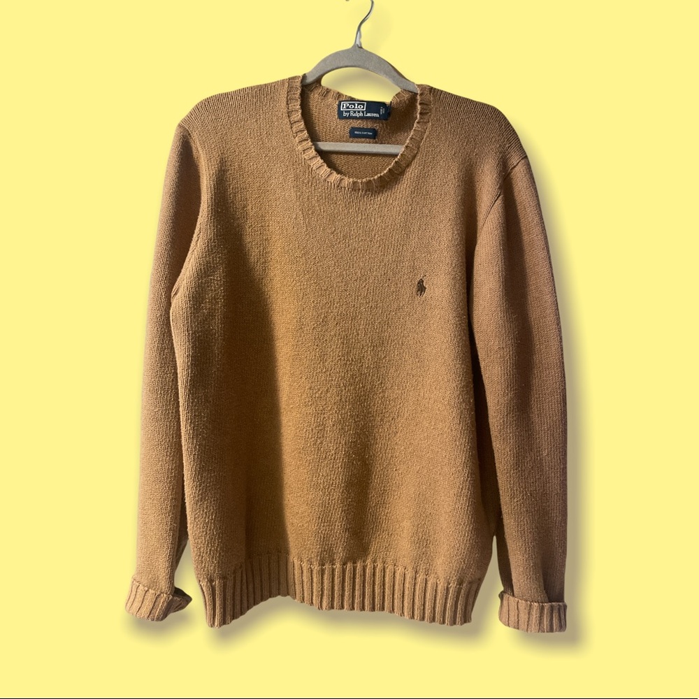 Vintage Polo by Ralph Lauren Sweater 100% Cotton Medium Crewneck